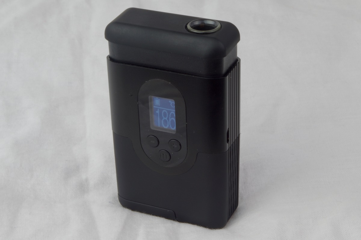 ArGo: top extended to protect glass tube