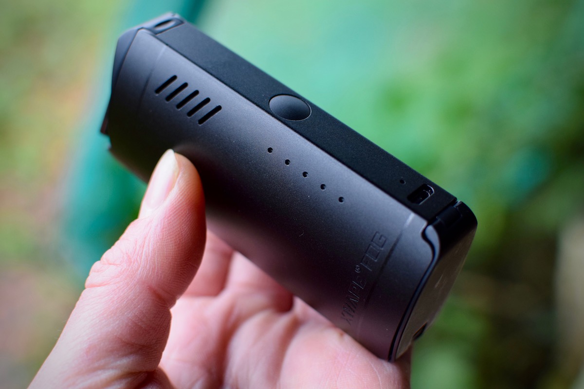 XVAPE Fog press button 3 times to activate