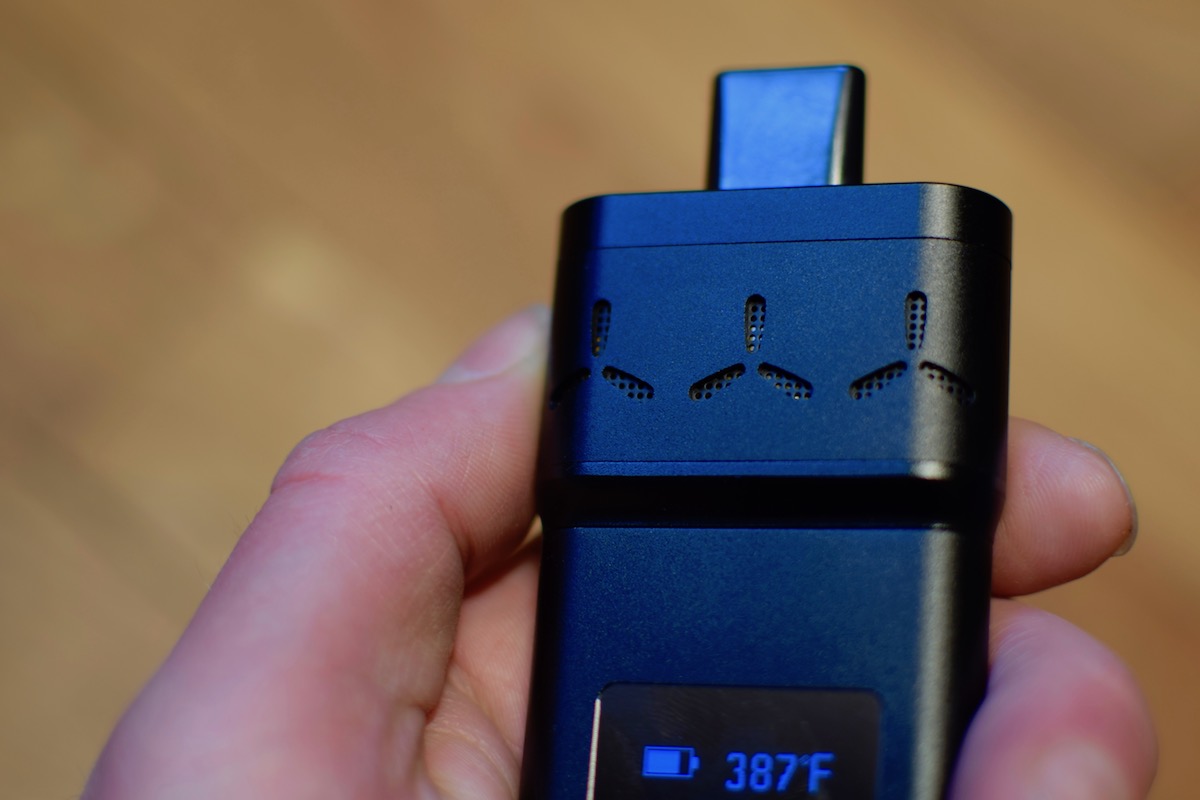 AirVape X: cool vents