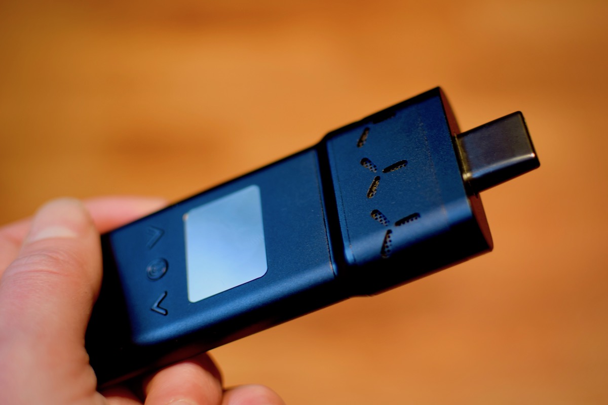 AirVape X: not dissimilar to a retro phone