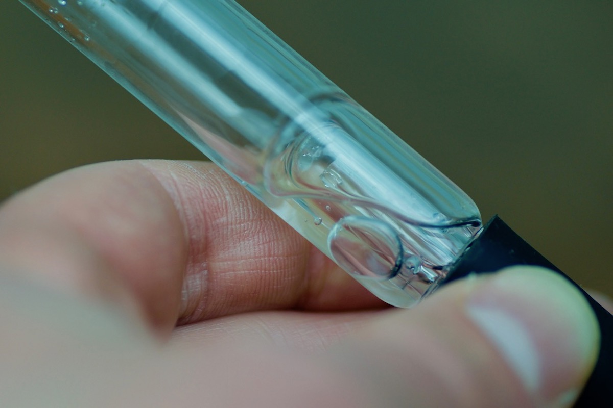 XMAX glass bubbler: bubbles!